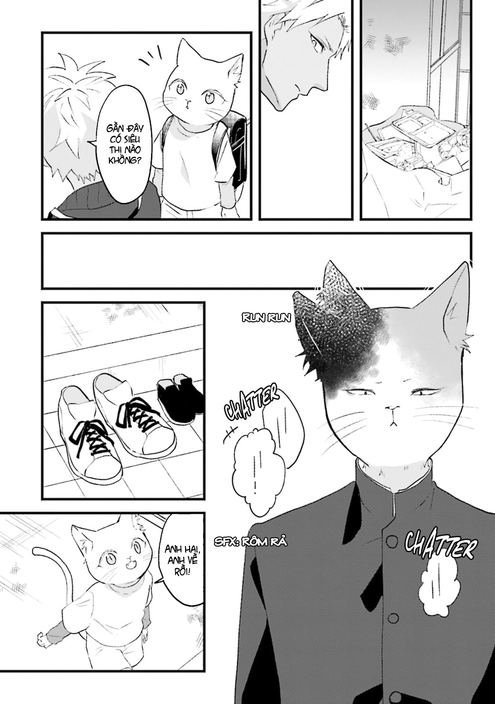 Trai và Mèo [Kokou Kemono to Obaka Yankee] - Trang 27
