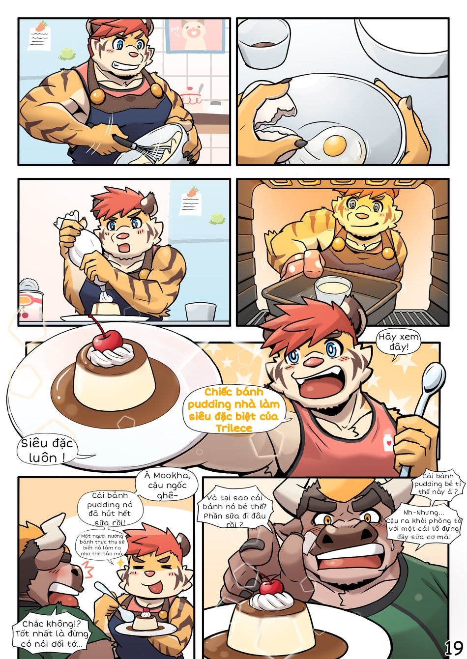 (VN) My Milky Roomie _ Bánh pudding nhà làm (Full !) - Trang 20