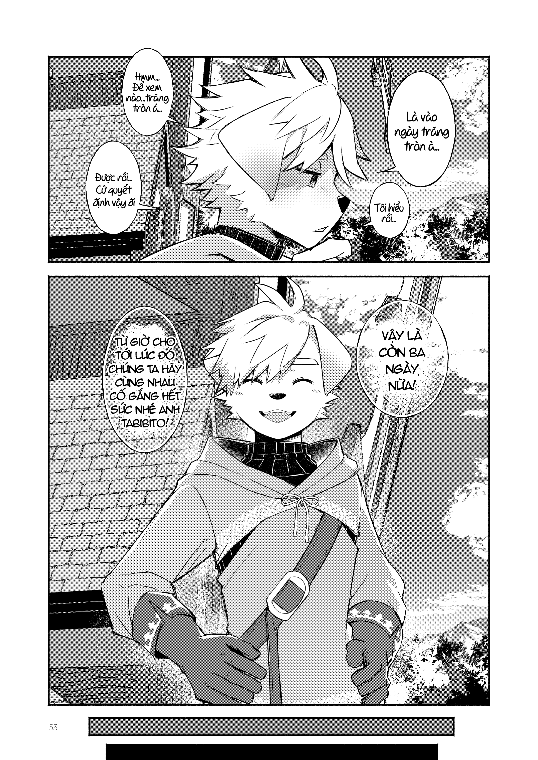  A story about spending a few days alone with a ‘guardian’ dogboy who protects an empty village - Trang 53