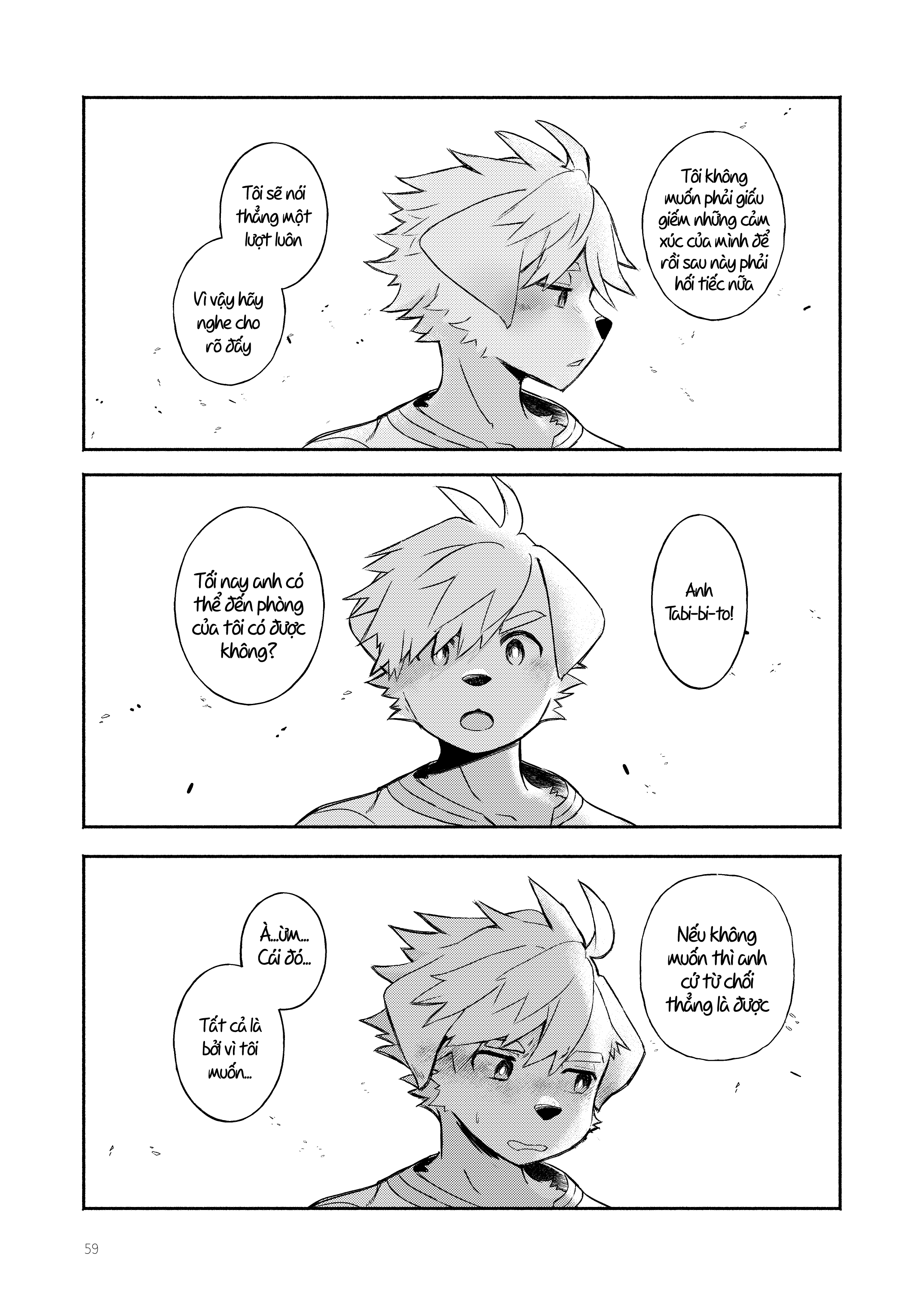  A story about spending a few days alone with a ‘guardian’ dogboy who protects an empty village - Trang 59