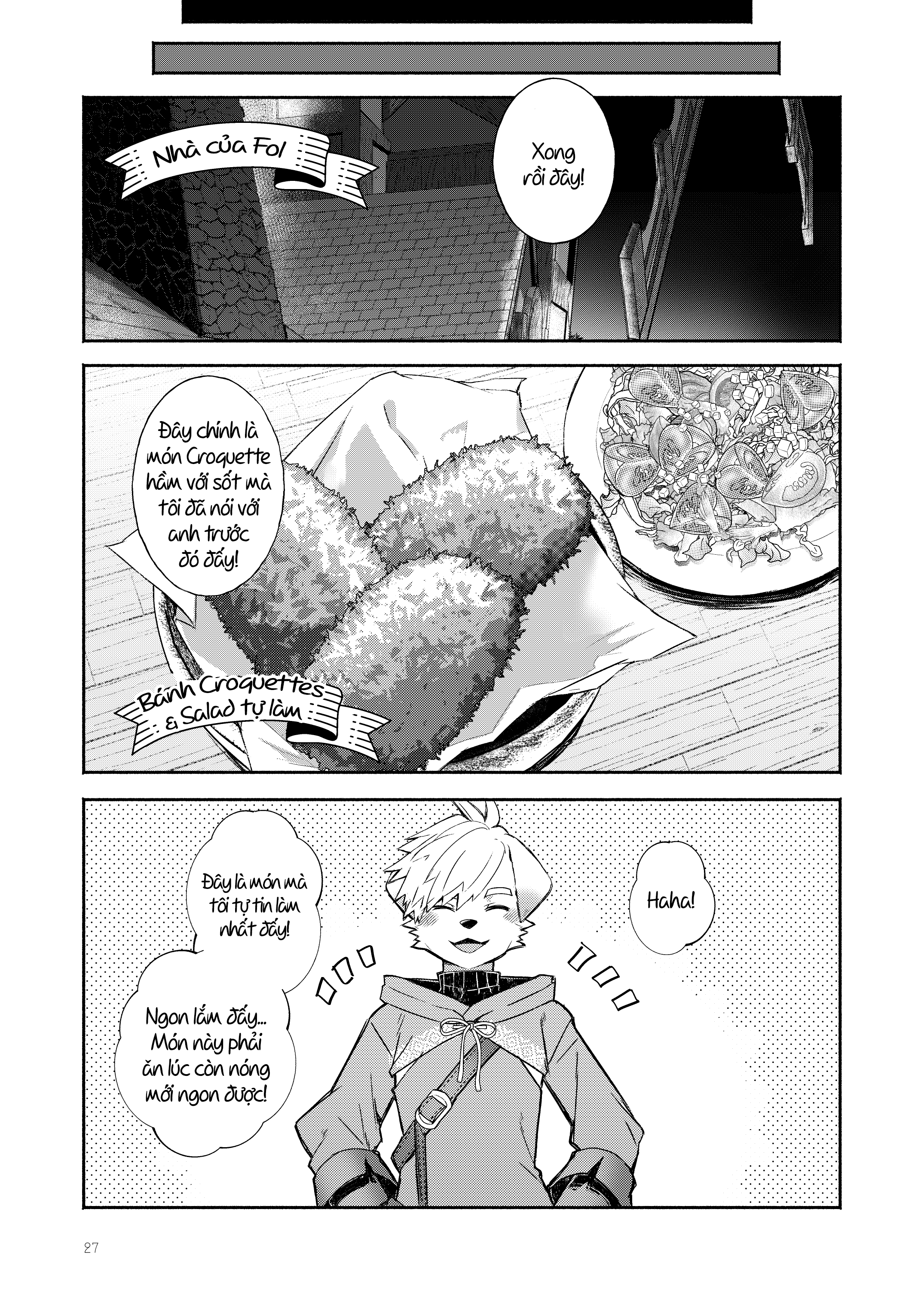  A story about spending a few days alone with a ‘guardian’ dogboy who protects an empty village - Trang 27