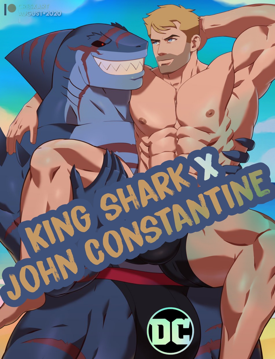 [wolf con f] Câu chuyện bên lề - King shark x John Constantine (RONALD) - Trang 1