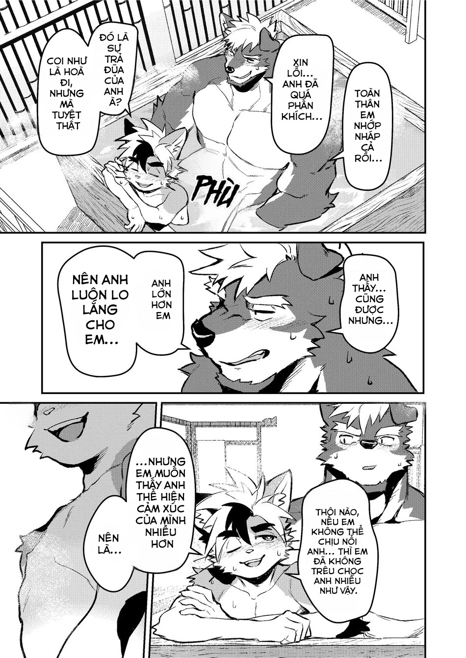 Inside the Hotspring, the voices melt away [VN] - Trang 32