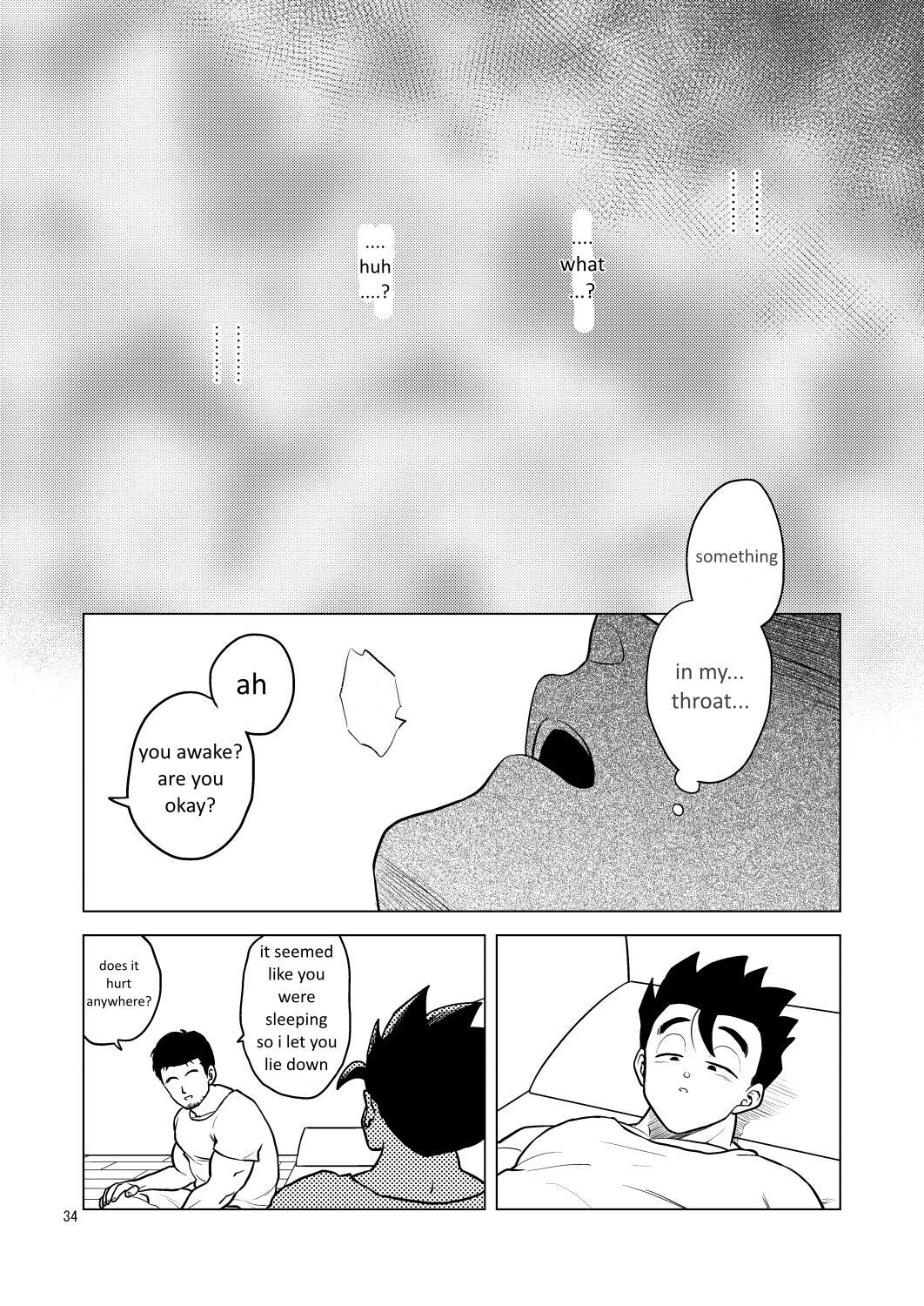 [Tousoku Chokusen Undou (Pain)] Shuchi Nikukan 1 (Dragon Ball Z) [English] [Digital]  - Trang 35